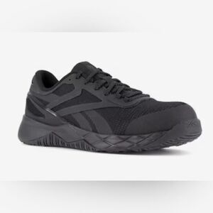 Reebok Nanoflex TR athletic Work Shoes composite Toe black size‎ 11.5W